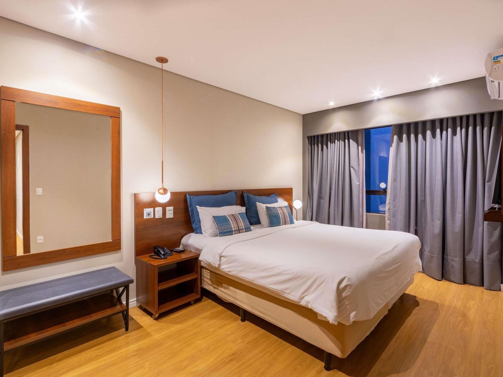 Family Room with One Double Bed, Two Single Beds and One Sofa Bed
