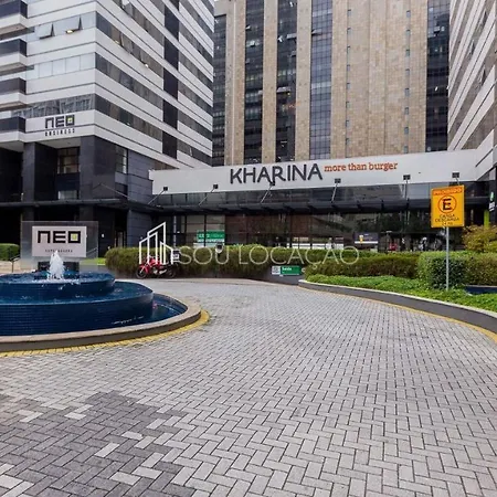 Neo 611 Super Pratico E Bem Decorado Como Um Hotel Mas Com 30M2 Preparados Para Uma Estada Confortavel E Privacidade De Uma Casa-3